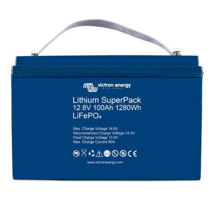 Lithium SuperPack 12,8V/100Ah High current (M8)