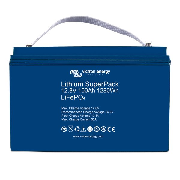 Lithium SuperPack 12,8V/100Ah High current (M8)