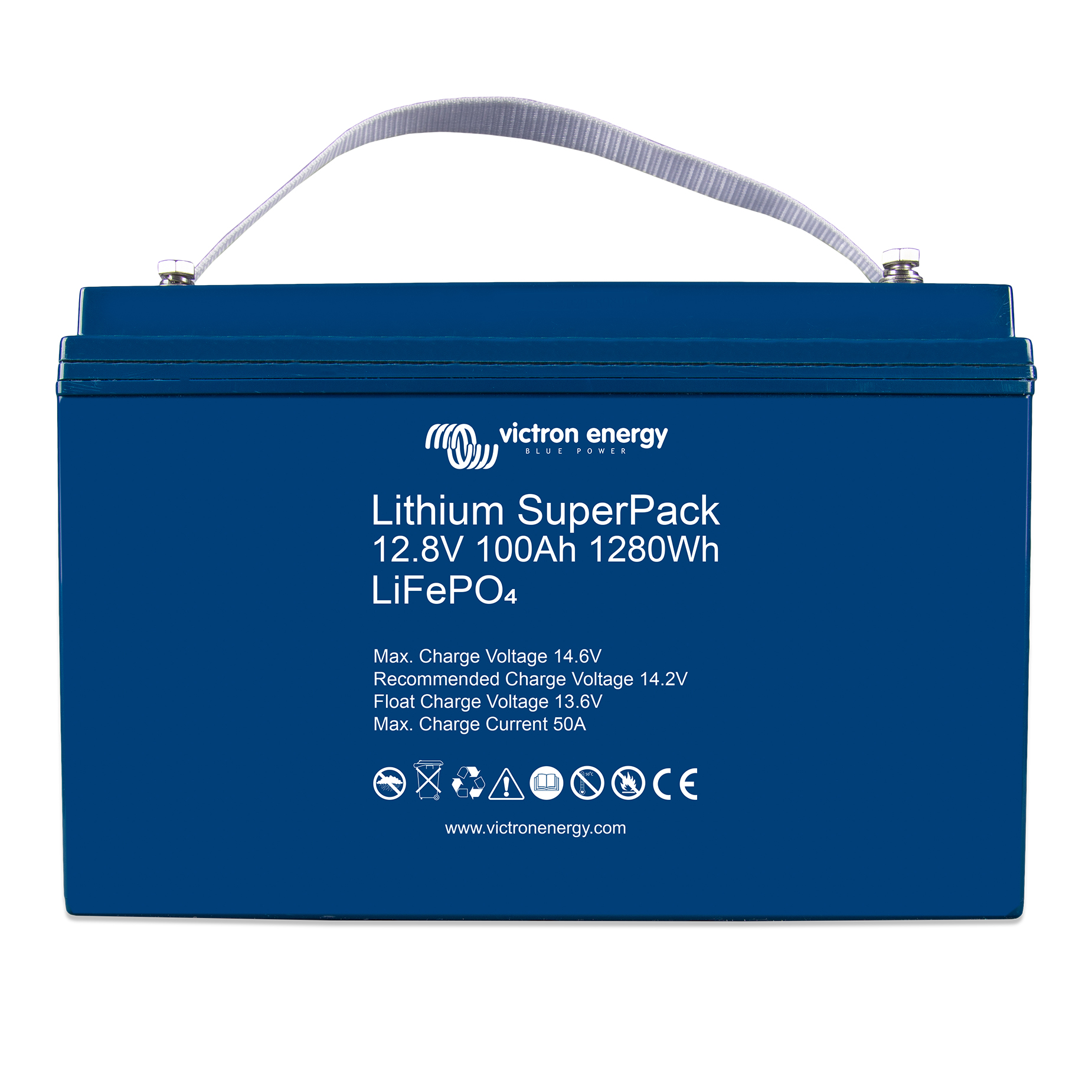 Lithium SuperPack 12,8V/100Ah High current (M8)