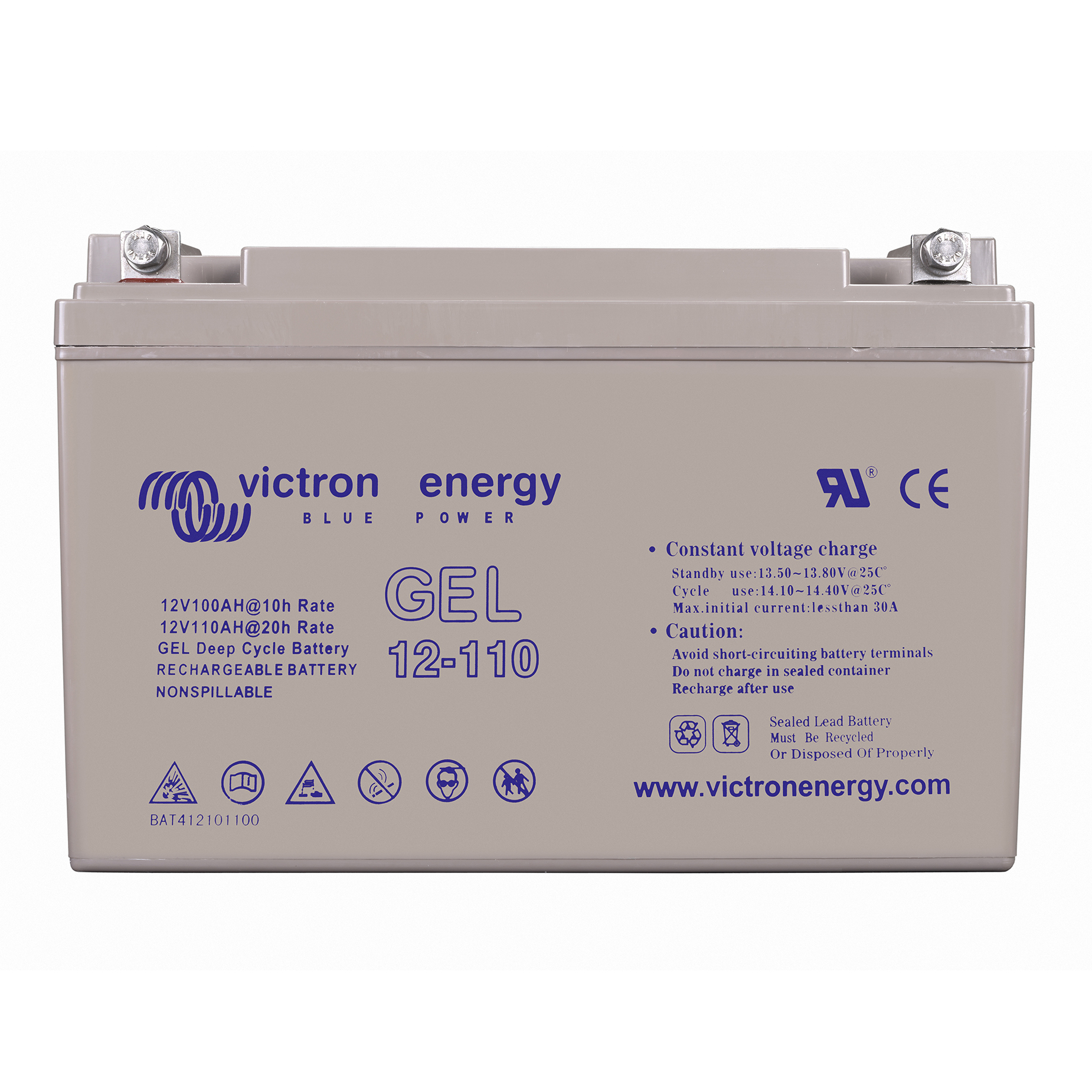 12V/110Ah Gel Deep Cycle Batt.