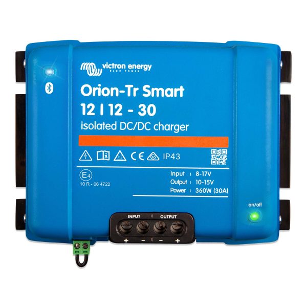 Orion-Tr Smart 12/12-30A (360W) Isolated DC-DC charger