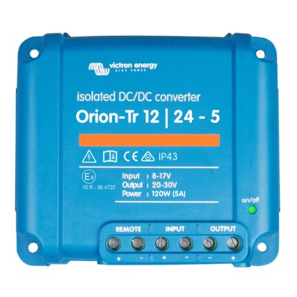 Orion-Tr 12/24-5A (120W) Isolated DC-DC converter