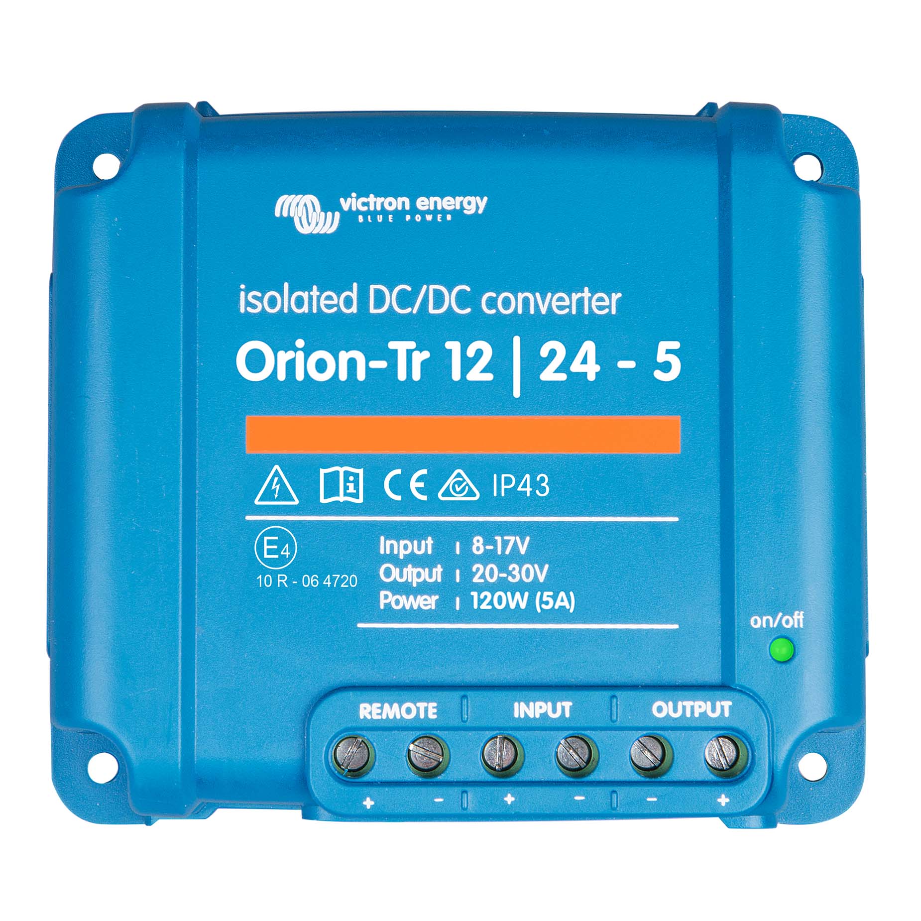 Orion-Tr 12/24-5A (120W) Isolated DC-DC converter