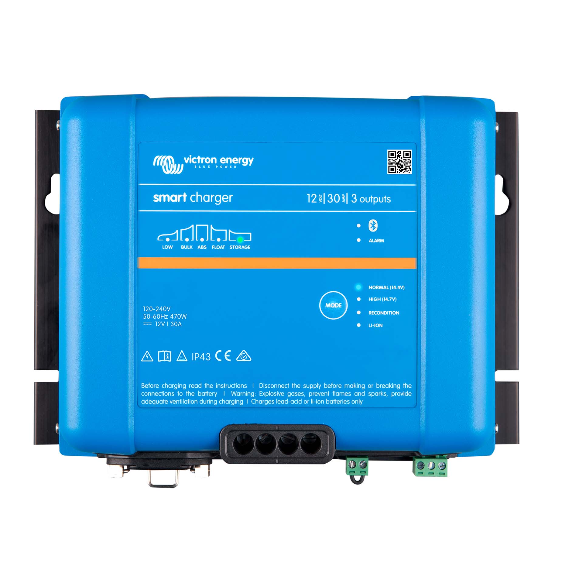 Phoenix Smart IP43 Charger 12/30(3) 120-240V