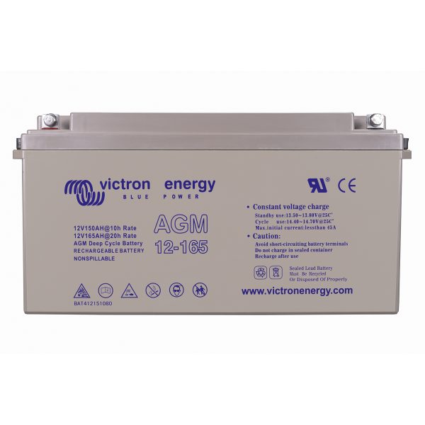 12V/165Ah AGM Deep Cycle Batt.