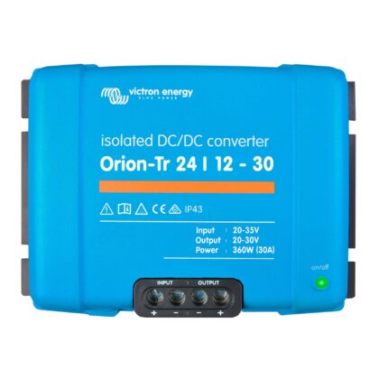 Orion-Tr 24/12-30A (360W) Isolated DC-DC converter
