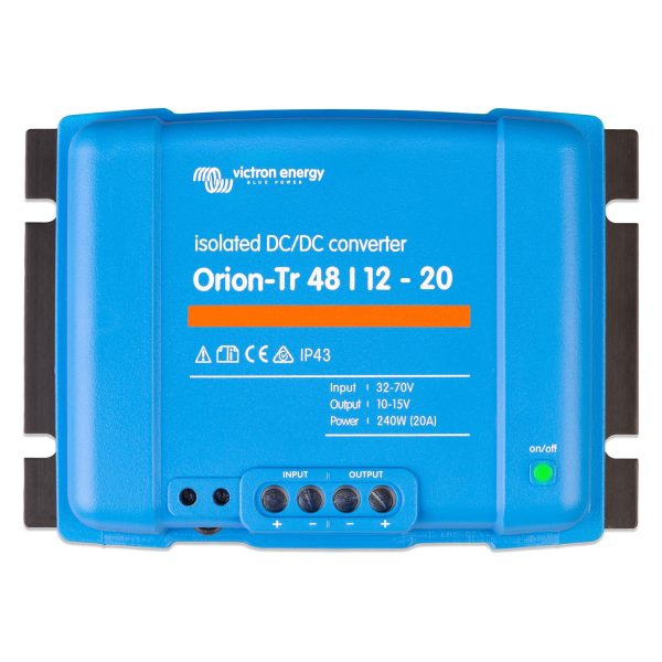 Orion-Tr 48/12-20A (240W) Isolated DC-DC converter