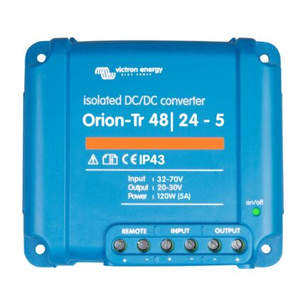 Orion-Tr 48/24-5A (120W) Isolated DC-DC converter