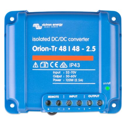 Orion-Tr 48/48-2.5A (120W) Isolated DC-DC converter
