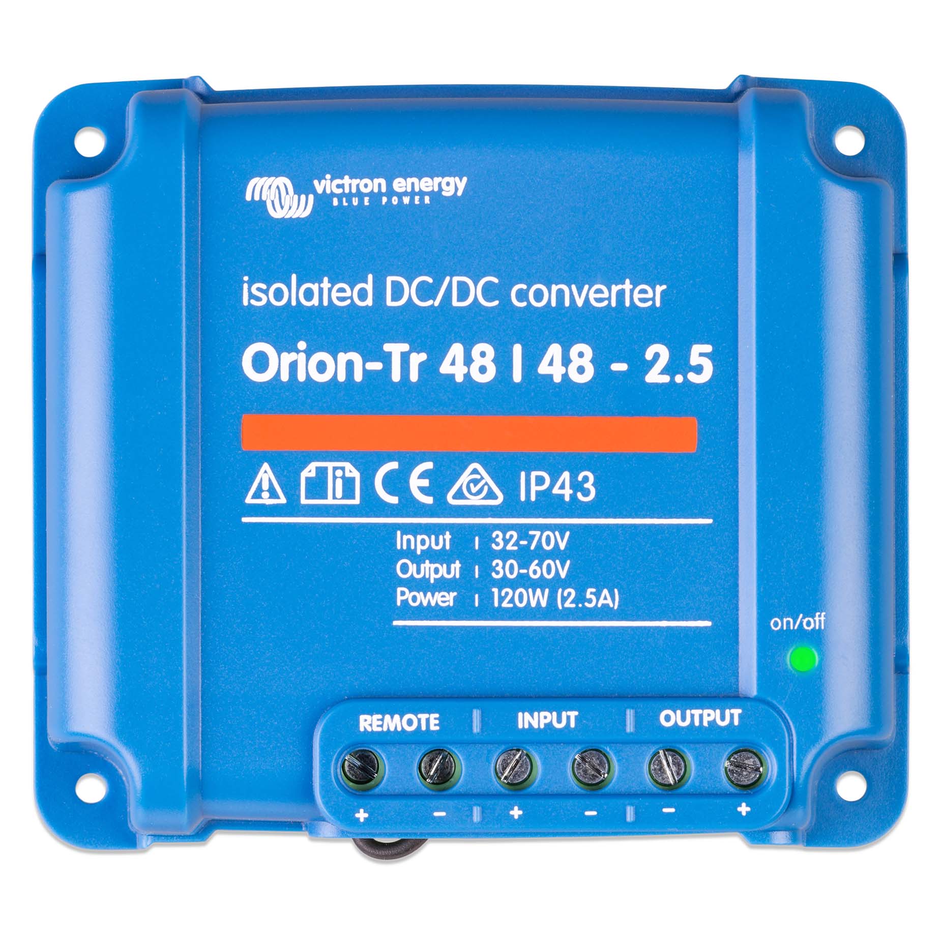 Orion-Tr 48/48-2.5A (120W) Isolated DC-DC converter