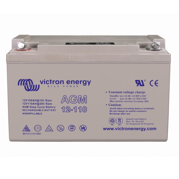 12V/110Ah AGM Deep Cycle Batt.