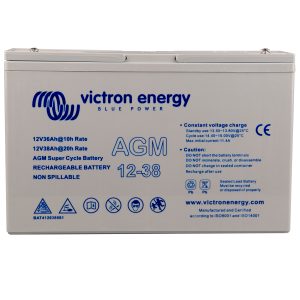 12V38Ah AGM Deep Cycle Batt.