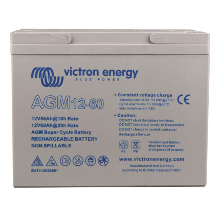 12V60Ah AGM Deep Cycle Batt.