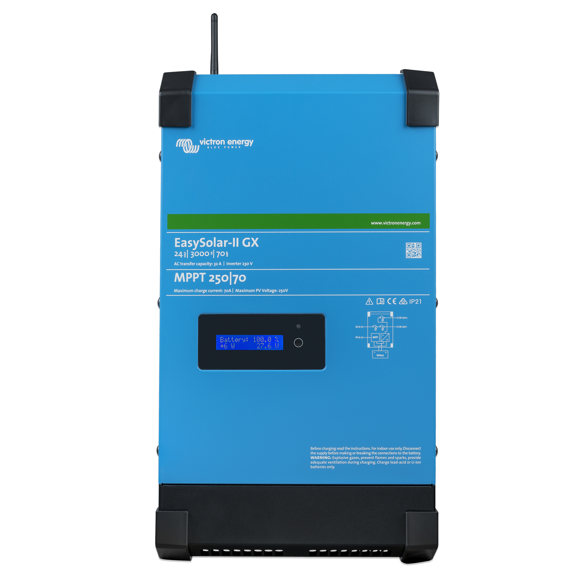 EasySolar-II 24/3000/70-32 MPPT 250/70 GX